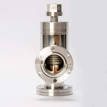 UHV all metal angle valves